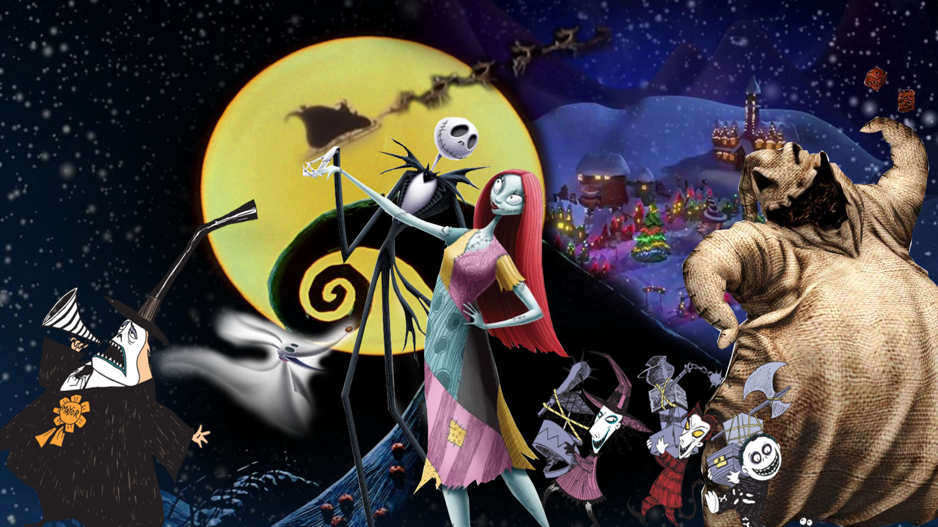 The Nightmare Before Christmas Wallpaper by Thekingblader995 on DeviantArt The Nightmare Before Christmas Characters