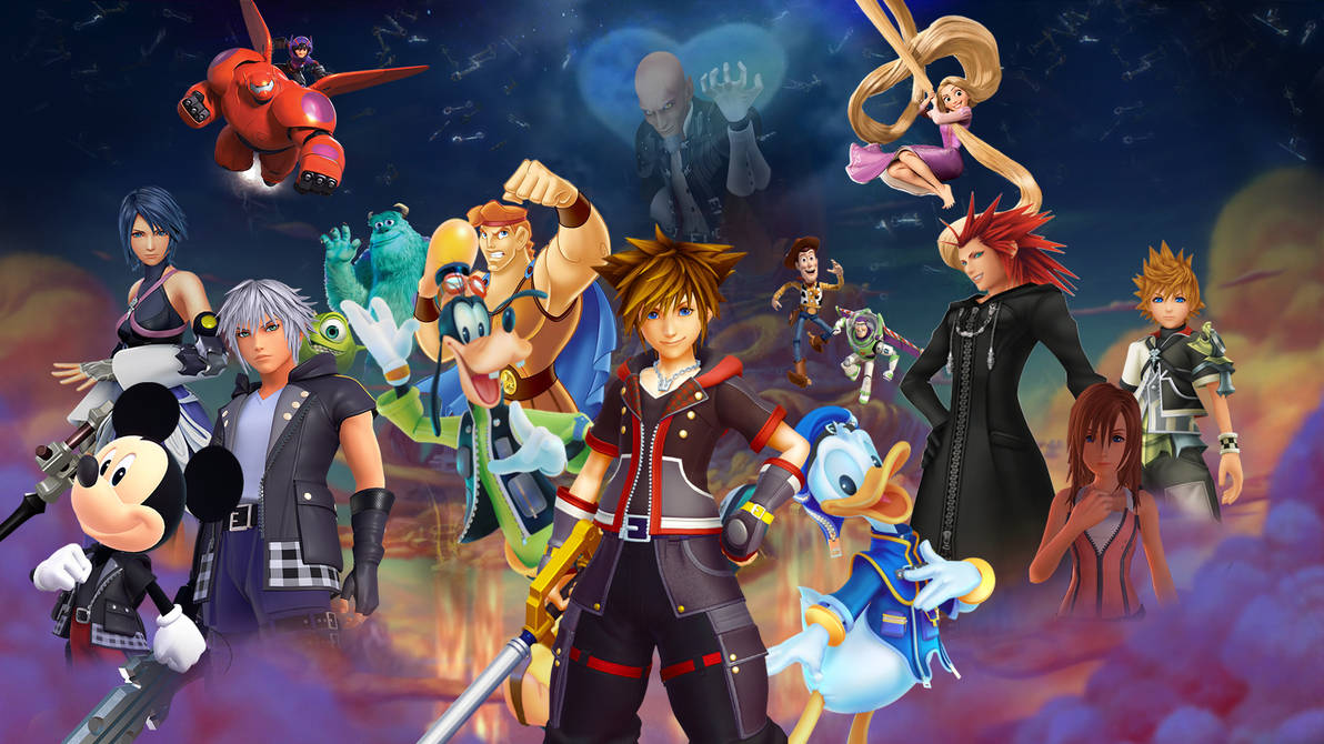 Kingdom Hearts III Wallpaper By Thekingblader995 On DeviantArt kingdom-hearts-iii-wallpaper-by-thekingblader995-on-deviantart