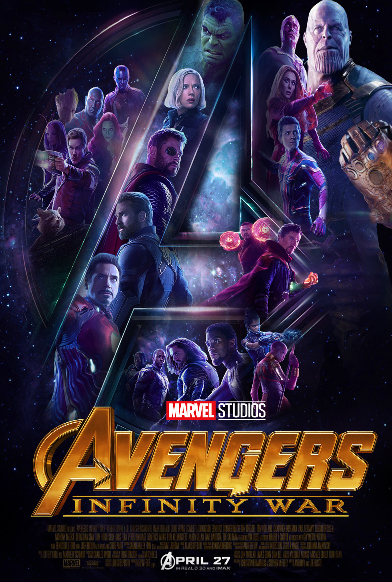 Avengers Infinity War Poster By Thekingblader995 On DeviantArt