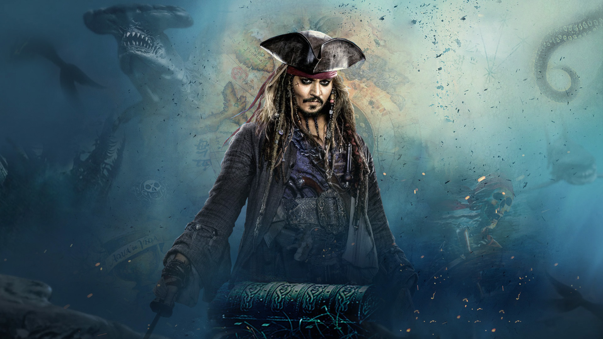 Pirates of the Caribbean Wallpaper by Thekingblader995 on DeviantArt Pirates of the Caribbean Wallpaper by Thekingblader995 on DeviantArt