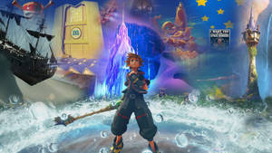 Kingdom Hearts III Worlds Wallpaper