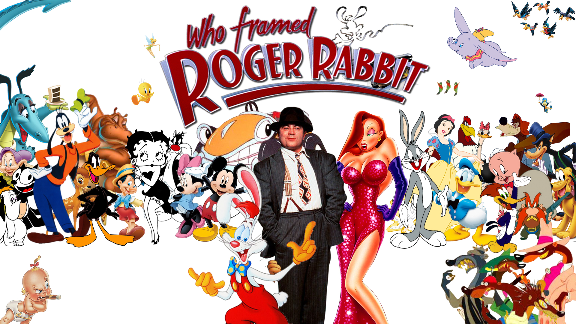 Who Framed Roger Rabbit? HD Wallpaper Background Image 2415x1358 ...