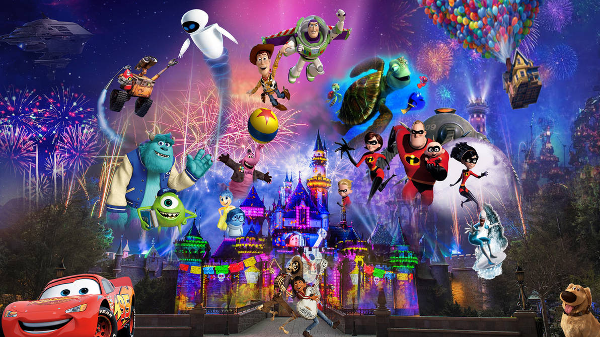 Пиксар фото. Супер красочны персонажи мультфильмов Дисней и Пиксар. Стиль иллюстрации Пиксар детский новый год. Disney Pixar ai Towers.