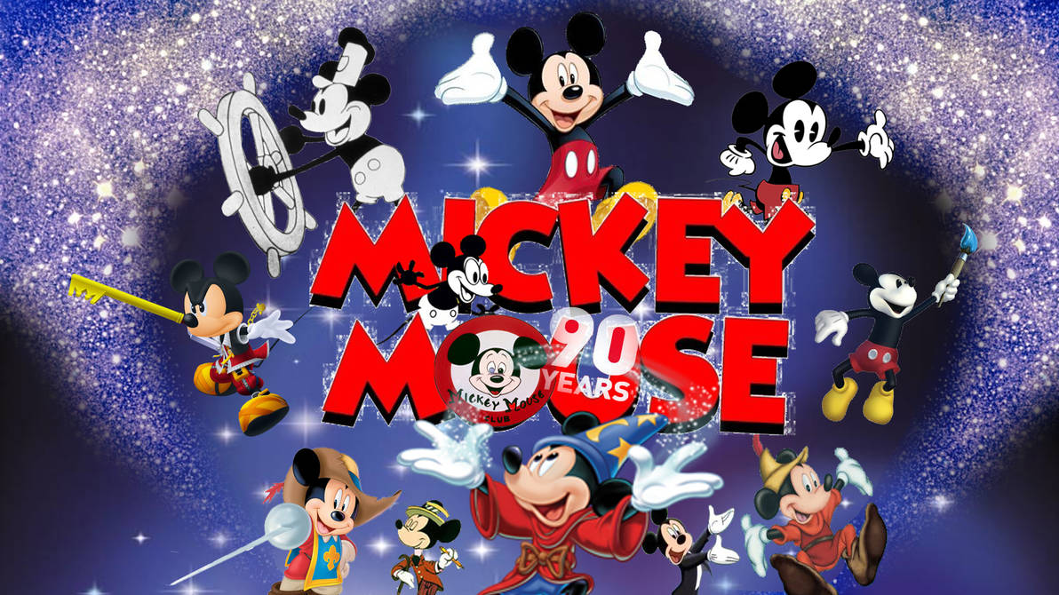 Mickey Mouse 90 Years Wallpaper By Thekingblader995 On Deviantart Mickey Mouse 90 Years Wallpaper By Thekingblader995 On Deviantart