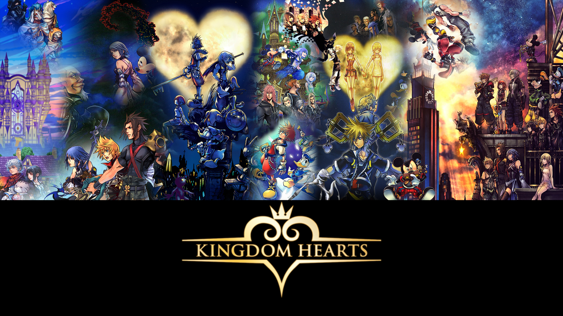 Kingdom Hearts Series Banner Wallpaper By Thekingblader995 On Deviantart