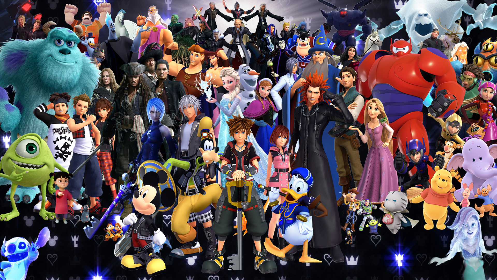 All Kingdom Hearts characters