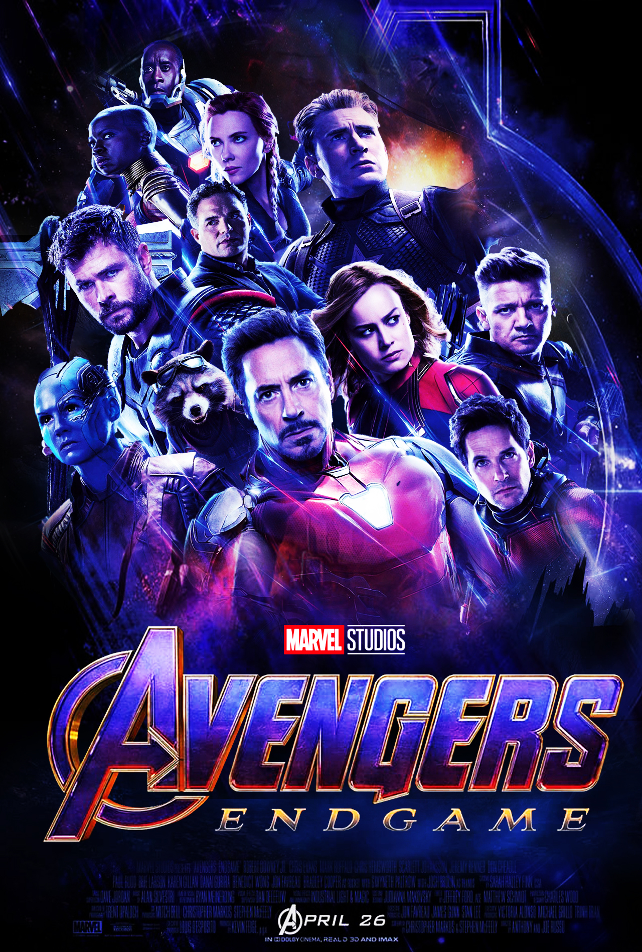 Avenges Endgame Concept Poster 2 on Behance