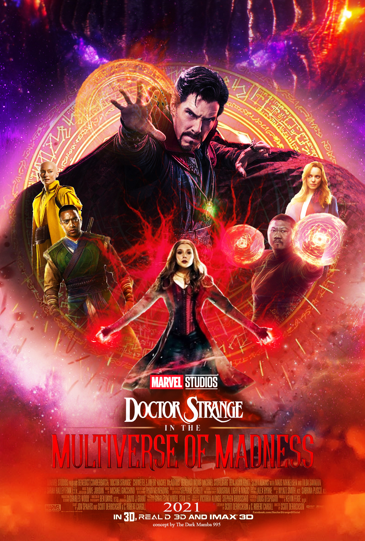 Doctor Strange in the Multiverse of Madness Poster by The-Dark-Mamba