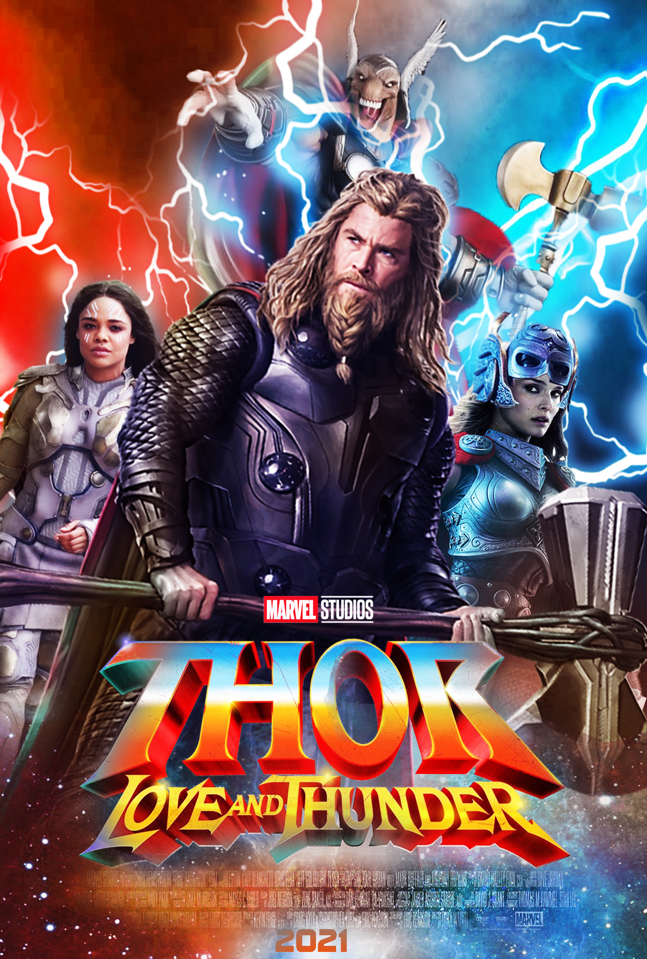 Thor: Love and Thunder Poster by Thekingblader995 on DeviantArt