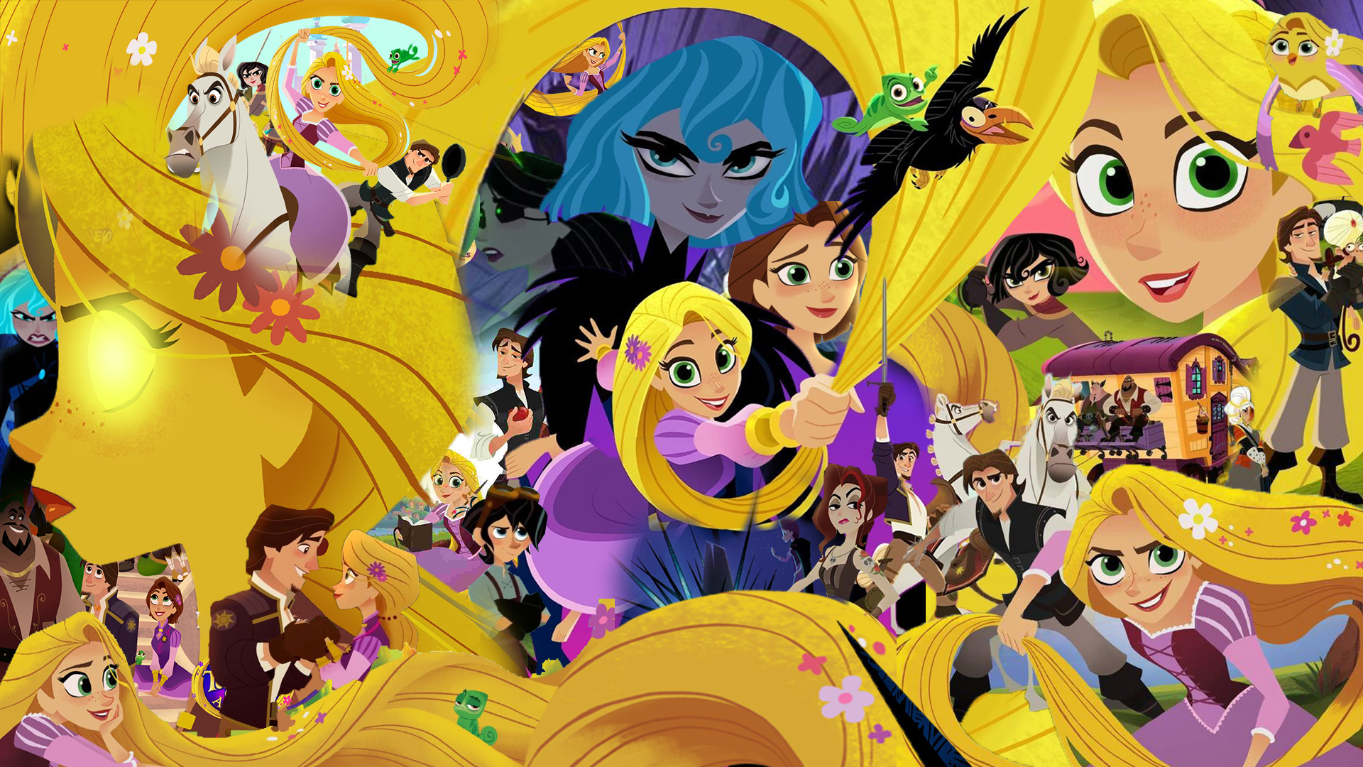 Tangled Series Wallpaper by Thekingblader995 on DeviantArt