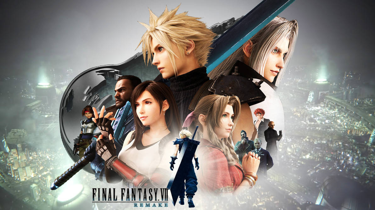 Final square enix. Финал фэнтези 7 ремейк. Финал фантазии 7 ремейк. Final Fantasy 7 Remake часть 2. Final Fantasy VII Remake (2020).
