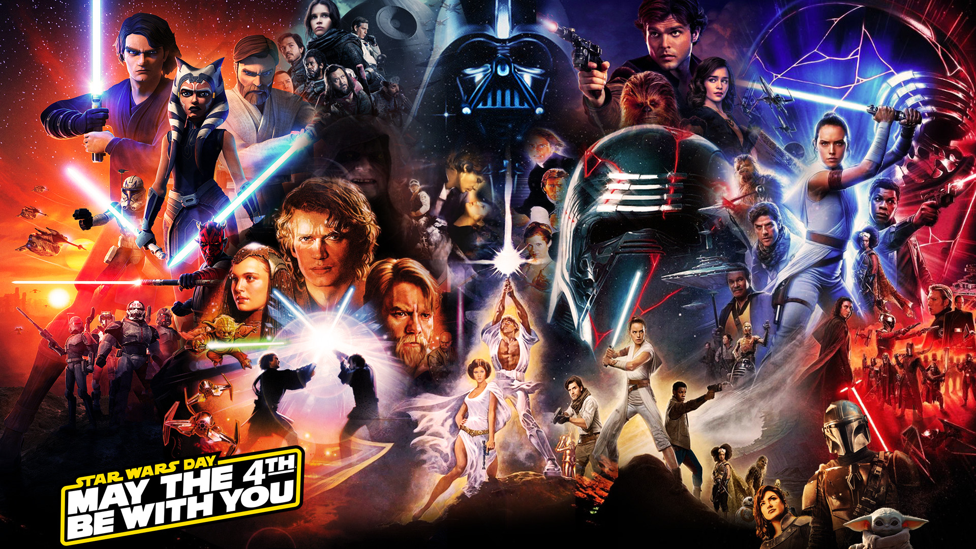 May The 4th Be With You Star Wars Wallpaper By Thekingblader995 On Deviantart May The 4th Be With You Star Wars Wallpaper By Thekingblader995 On Deviantart