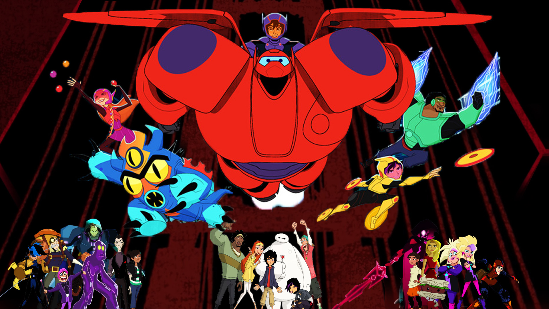 Big Hero 6 the Series Wallpaper by Thekingblader995 on DeviantArt Big Hero 6 the Series Wallpaper by Thekingblader995 on DeviantArt