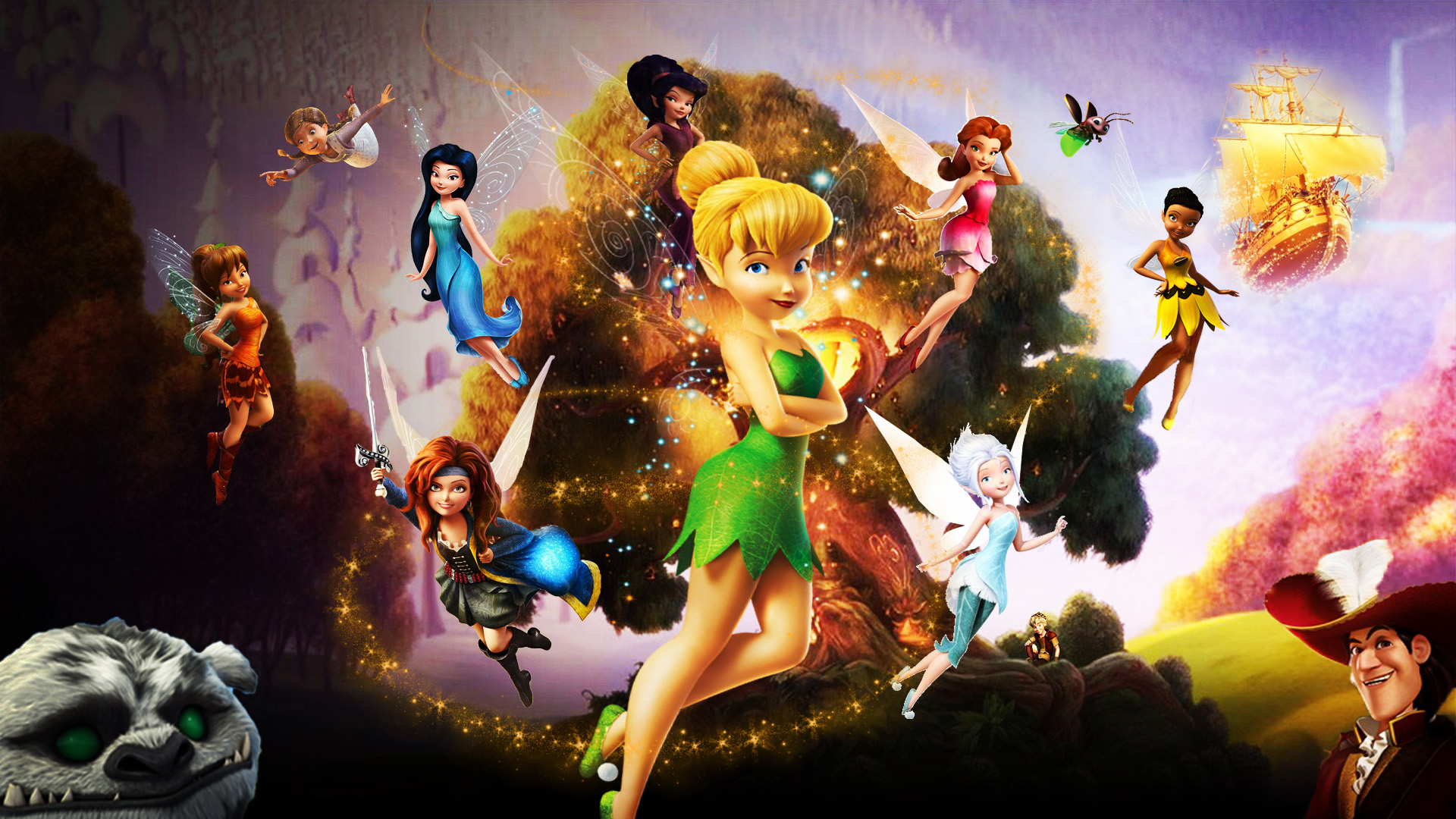 Tinker Bell Wallpaper by Thekingblader995 on DeviantArt