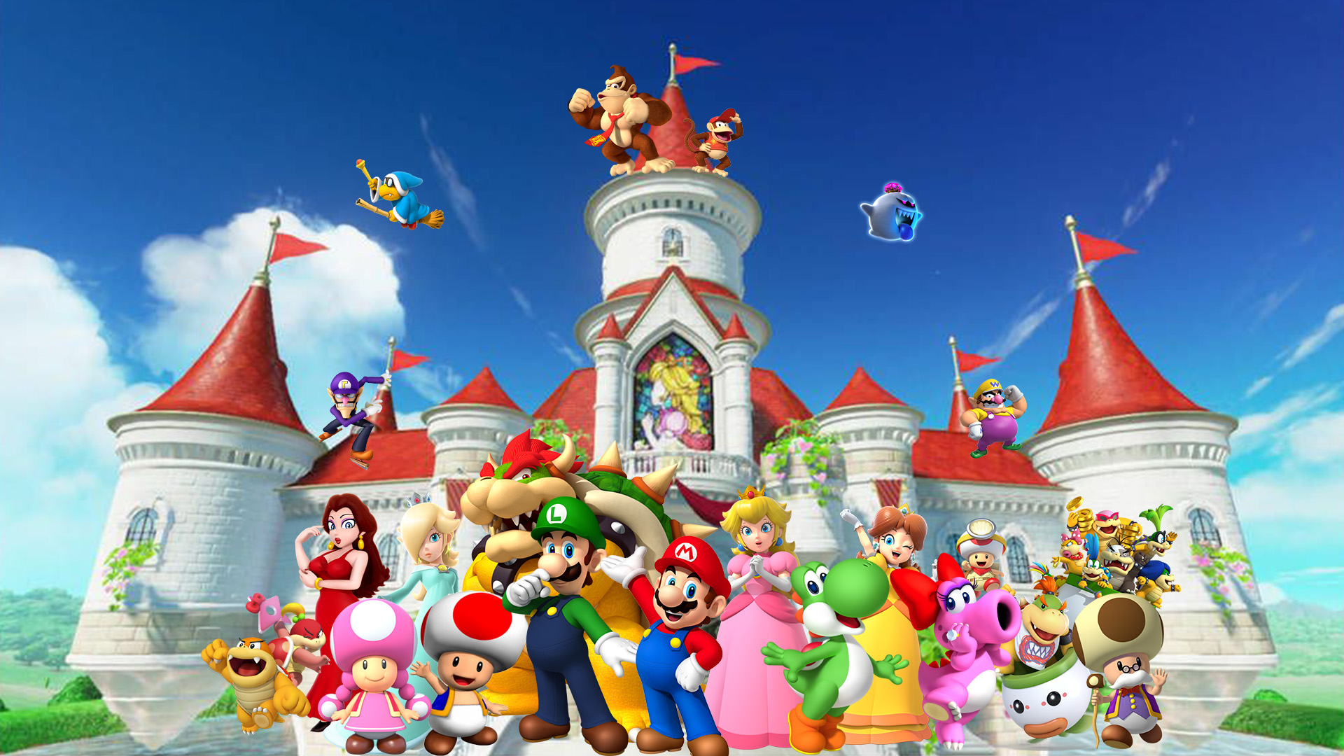 Super Mario Wallpaper By Thekingblader995 On Deviantart Super Mario Wallpaper By Thekingblader995 On Deviantart