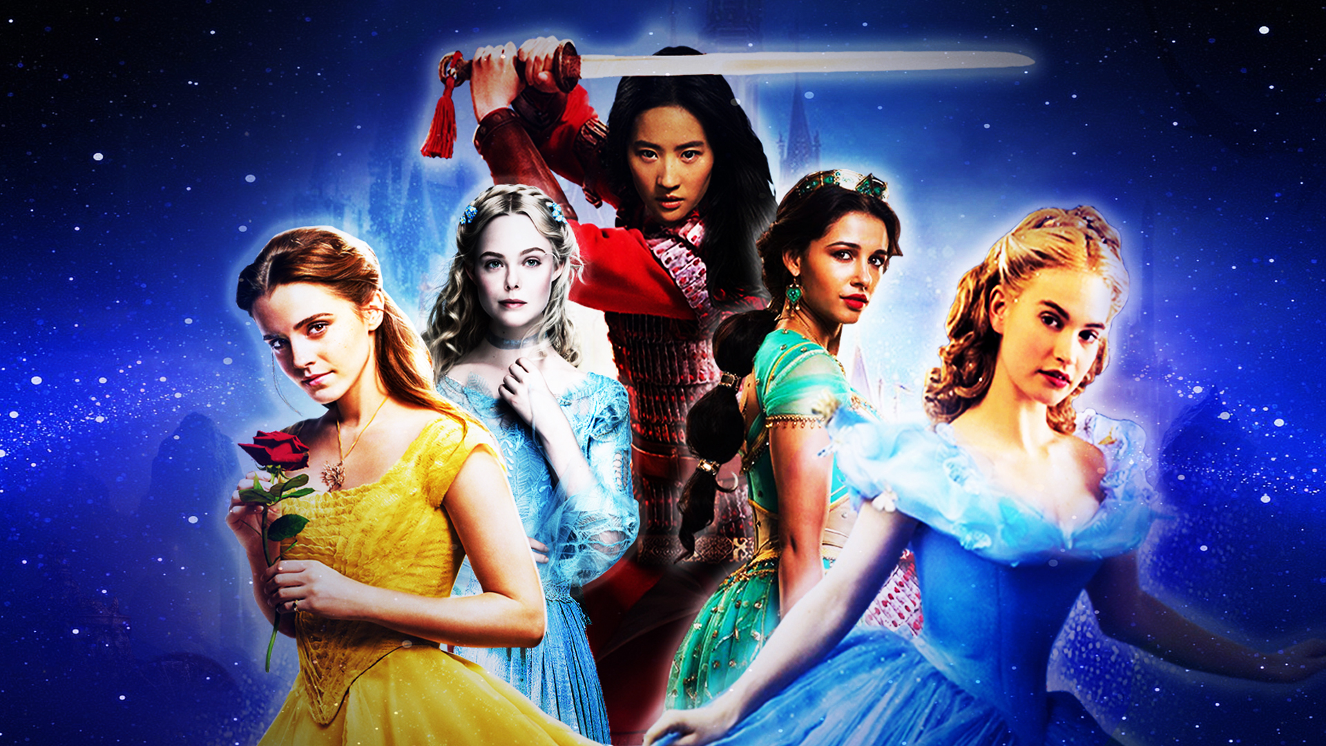 Live-Action Disney Princesses Wallpaper by Thekingblader995 on DeviantArt Live-Action Disney Princesses Wallpaper by Thekingblader995 on DeviantArt
