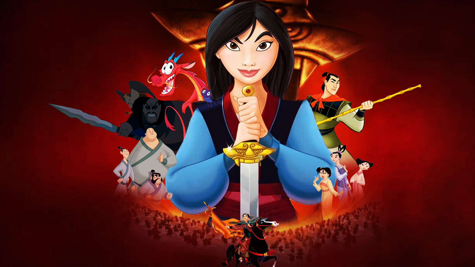 Mulan Wallpaper by Thekingblader995 on DeviantArt