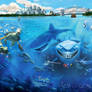 Finding Nemo and Dory Wallpaper