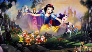 Snow White and the Seven Dwarfs Wallpaper