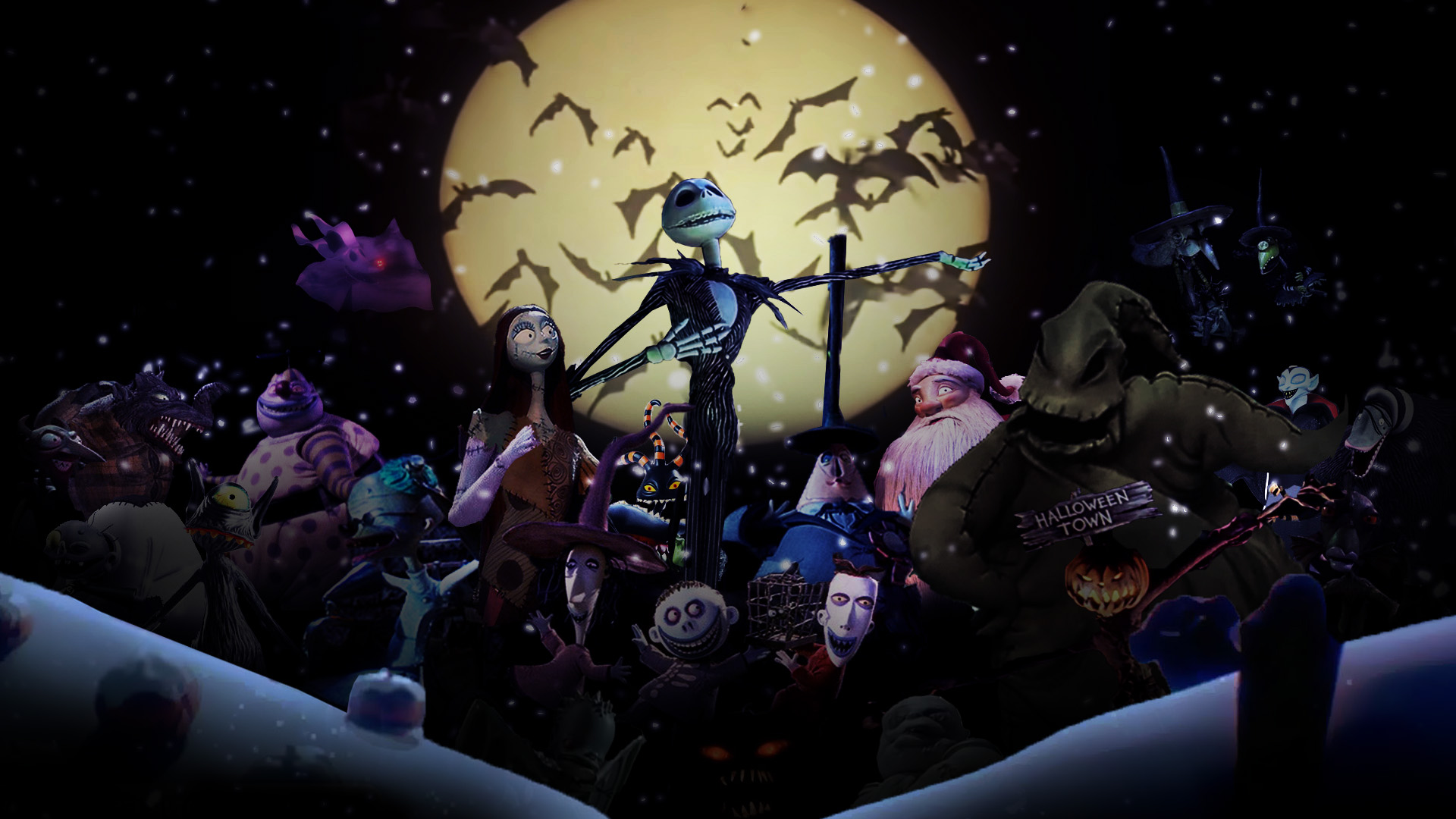 The Nightmare Before Christmas Wallpaper by Thekingblader995 on DeviantArt The Nightmare Before Christmas Wallpaper by Thekingblader995 on DeviantArt