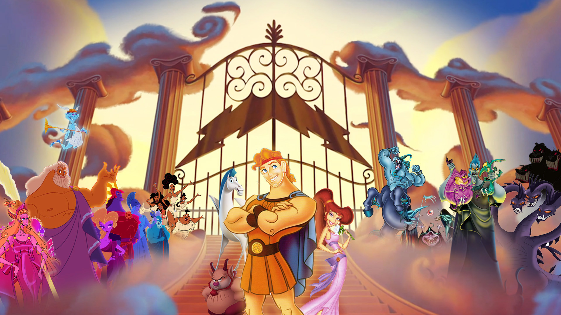 Disney's Hercules Wallpaper by Thekingblader995 on DeviantArt Disney's Hercules Wallpaper by Thekingblader995 on DeviantArt
