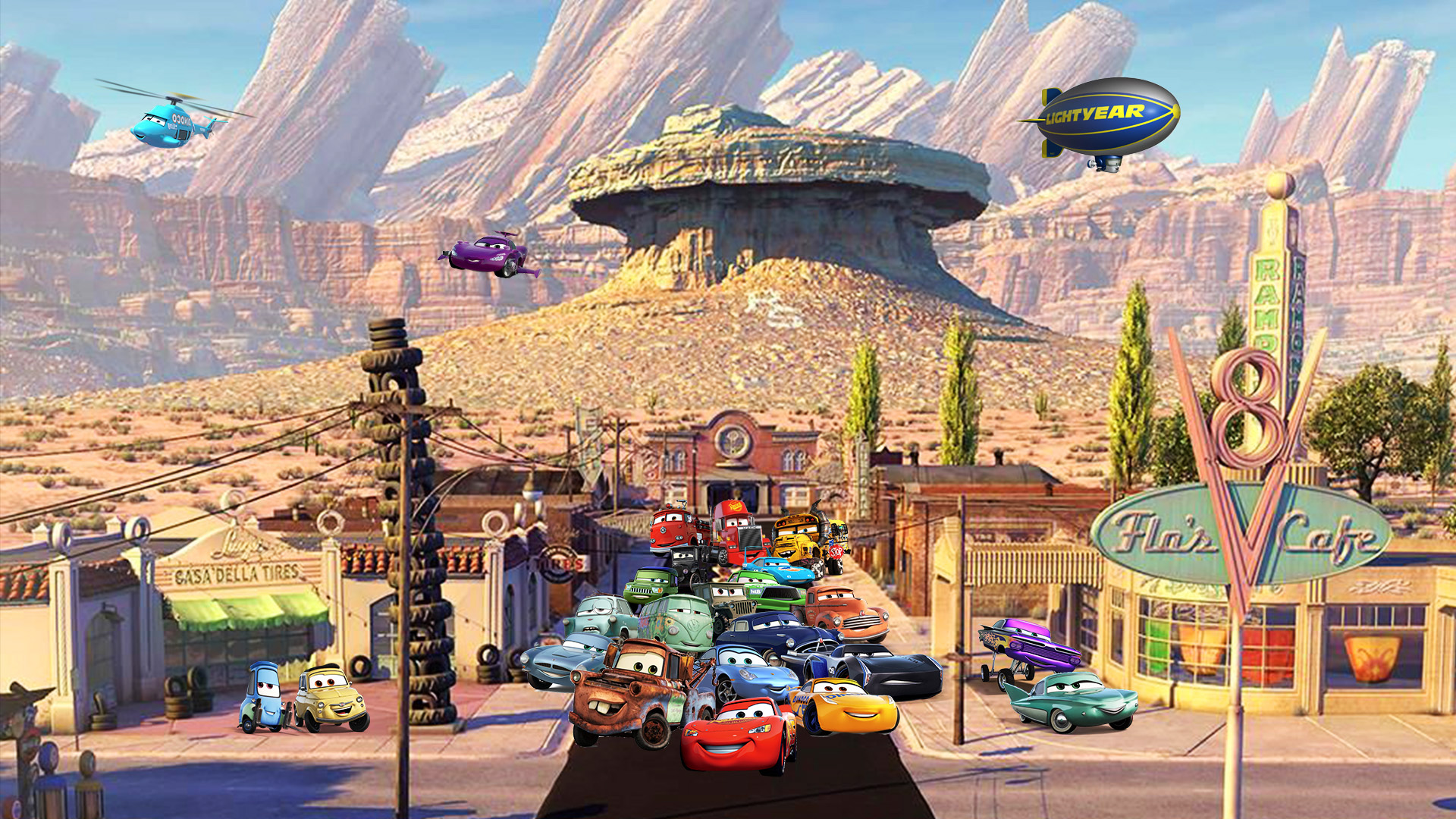 Cars Wallpaper | 15th Anniversary by Thekingblader995 on DeviantArt