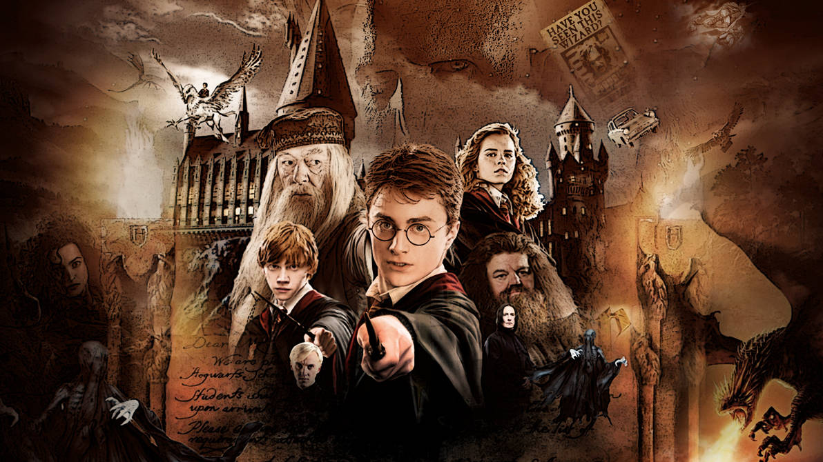 Harry Potter Wallpaper  20th Anniversary by Thekingblader995 on DeviantArt