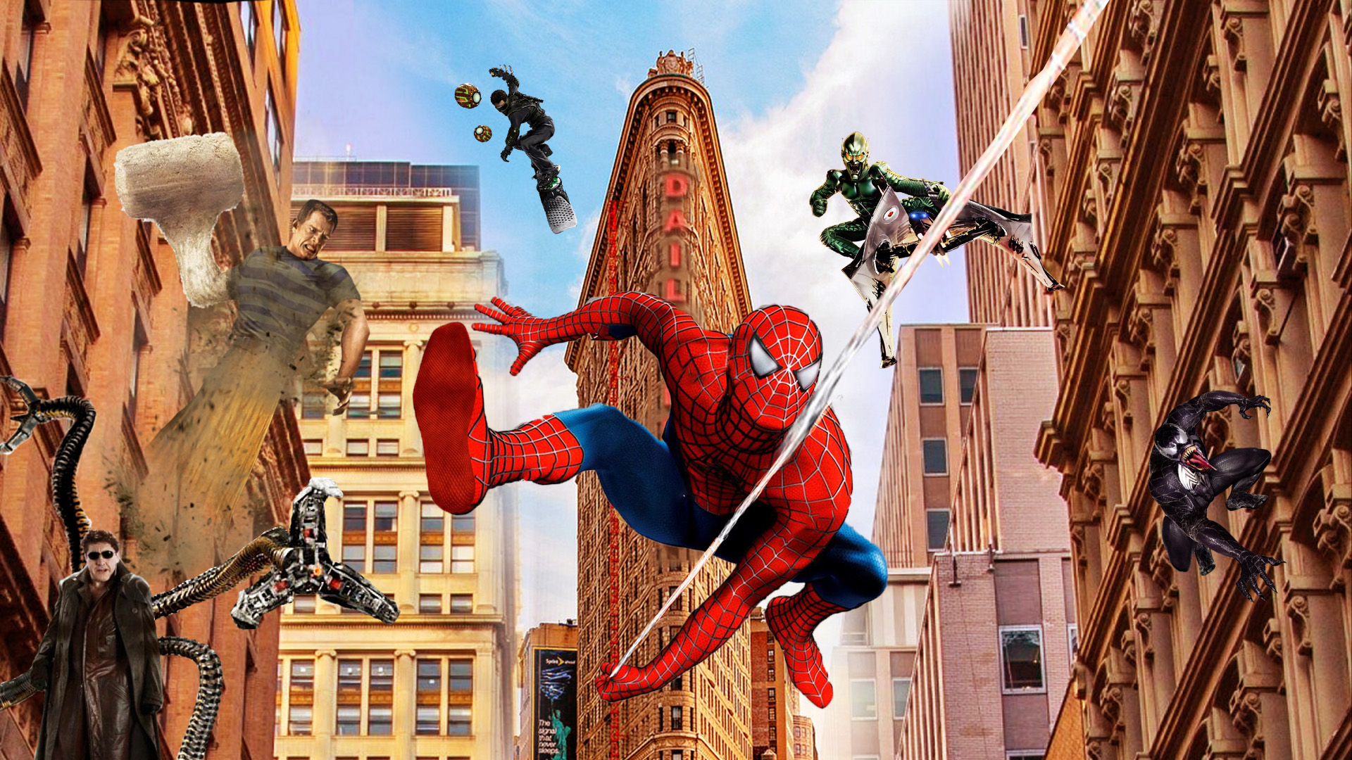 Sam Raimi's Spider-man Wallpaper by Thekingblader995 on DeviantArt