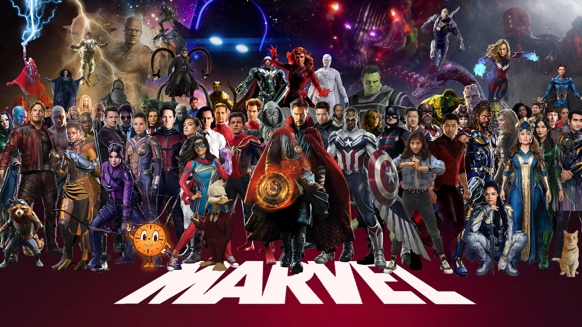 Marvel Cinematic Universe Wallpaper - Phase 4 Plus by Thekingblader995 on DeviantArt Marvel Cinematic Universe Wallpaper - Phase 4 Plus by Thekingblader995 on DeviantArt