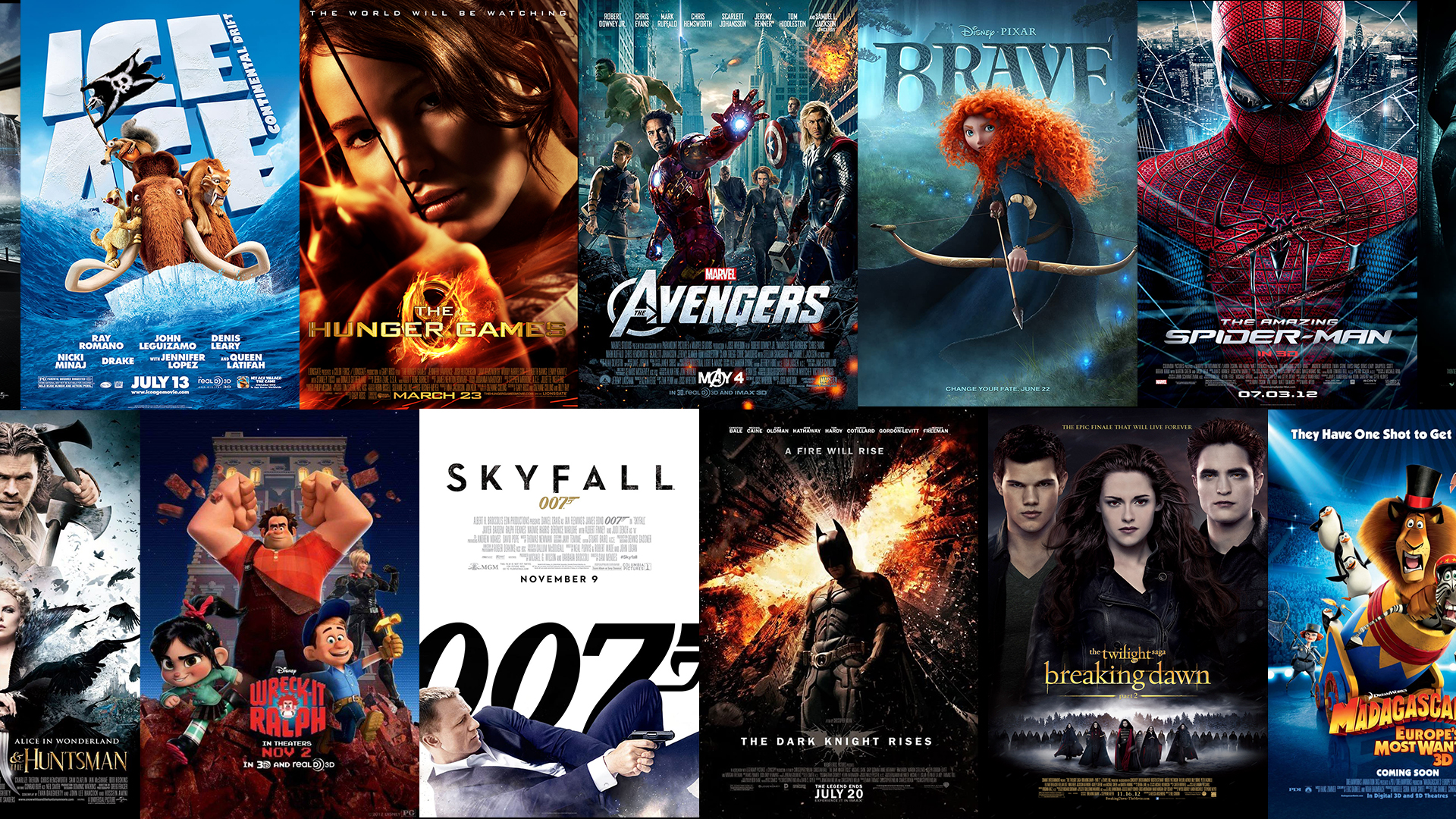 Movies Turning 10 | 2012 Movie Posters by Thekingblader995 on DeviantArt