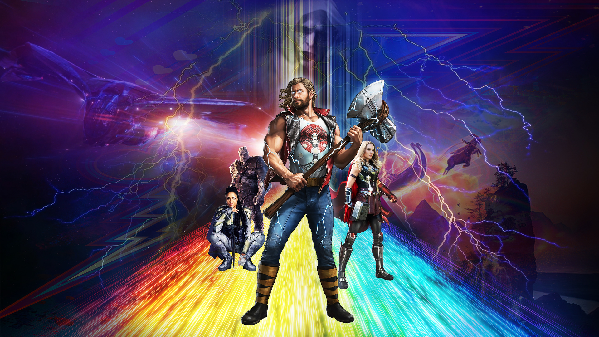 Thor: Love and Thunder Wallpaper by Thekingblader995 on DeviantArt Thor: Love and Thunder Wallpaper by Thekingblader995 on DeviantArt
