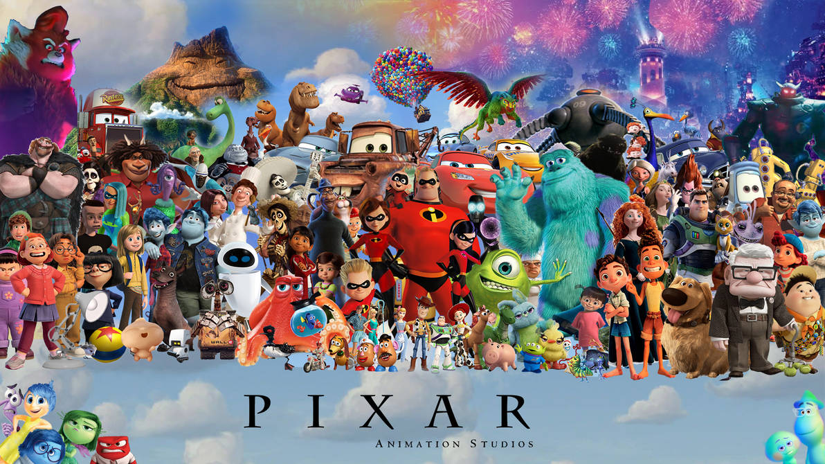 Pixar Wallpaper  Disney 100 by Thekingblader995 on DeviantArt