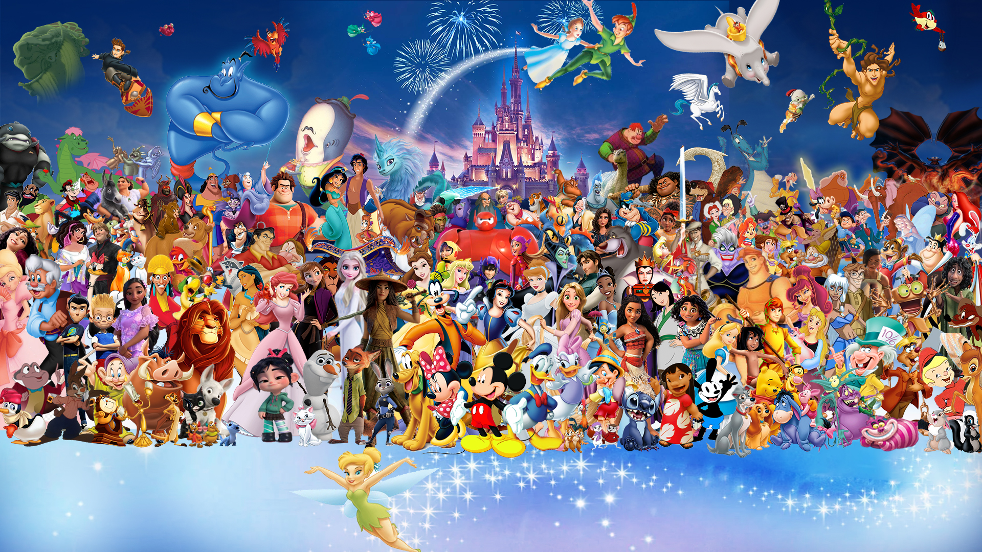 Disney Animation Wallpaper | Disney 100 by Thekingblader995 on DeviantArt