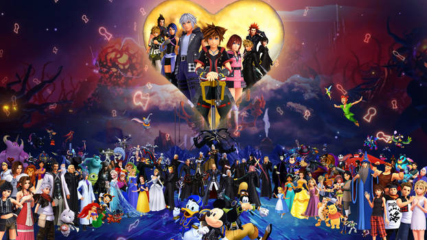 Kingdom Hearts 21st Anniversary Wallpaper