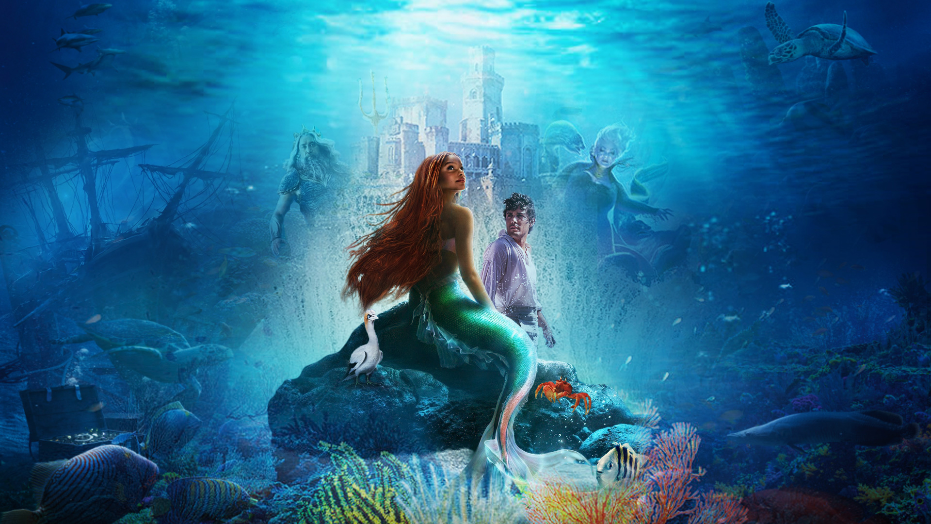 The Little Mermaid (2023) Wallpaper by Thekingblader995 on DeviantArt