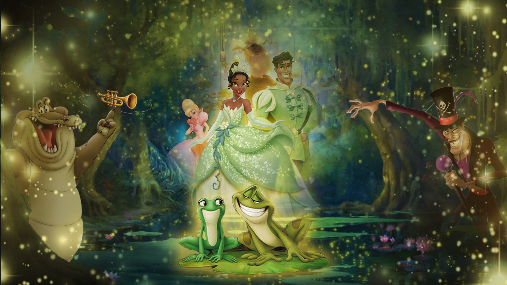 Princess And The Frog Wallpaper