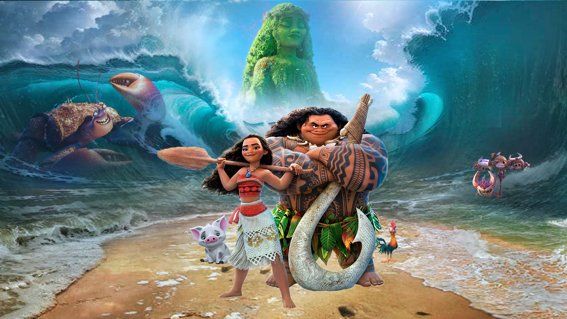 Moana Wallpaper by Thekingblader995 on DeviantArt