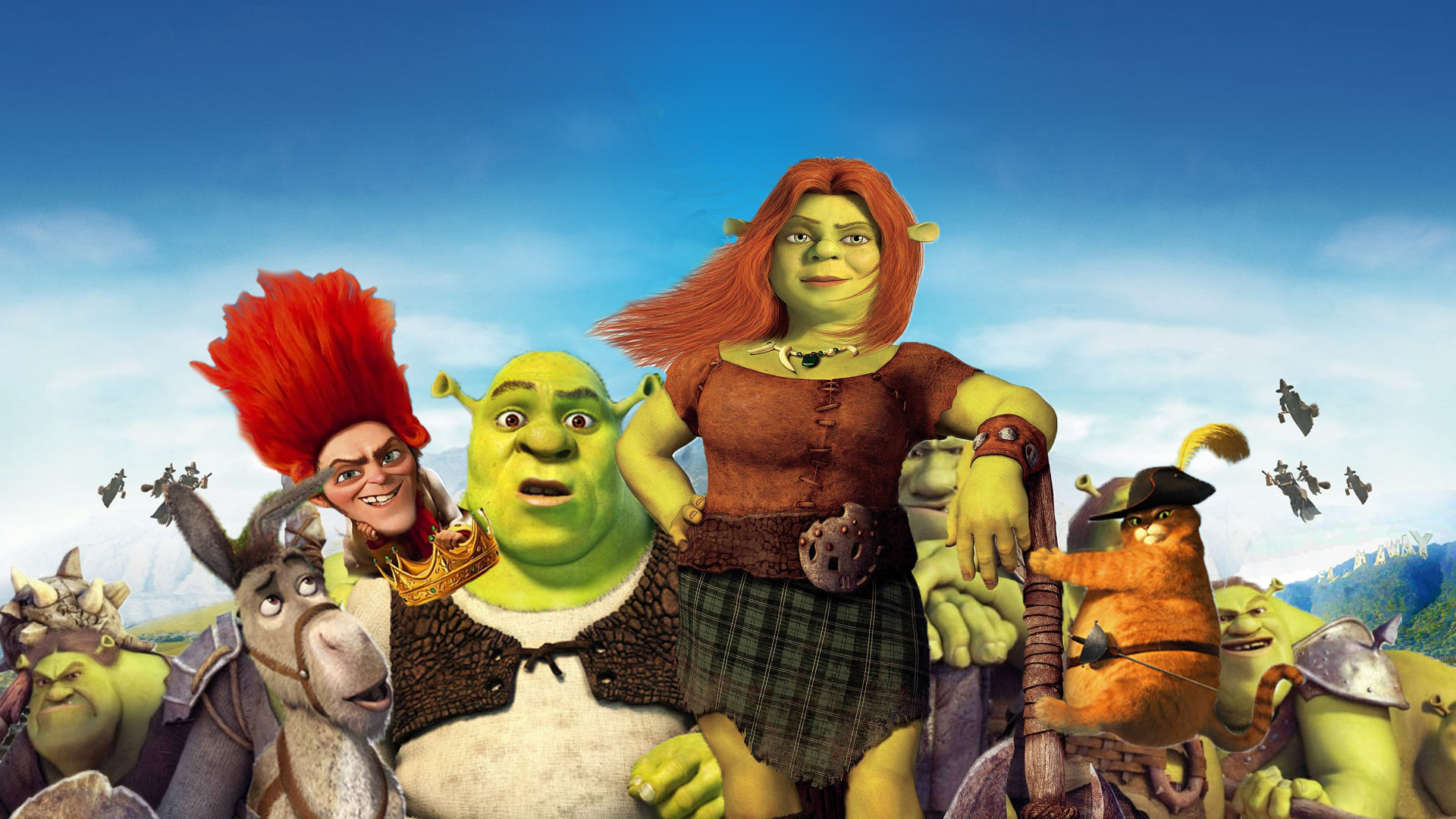 Shrek Forever After Wallpaper shrek-forever-after-wallpaper