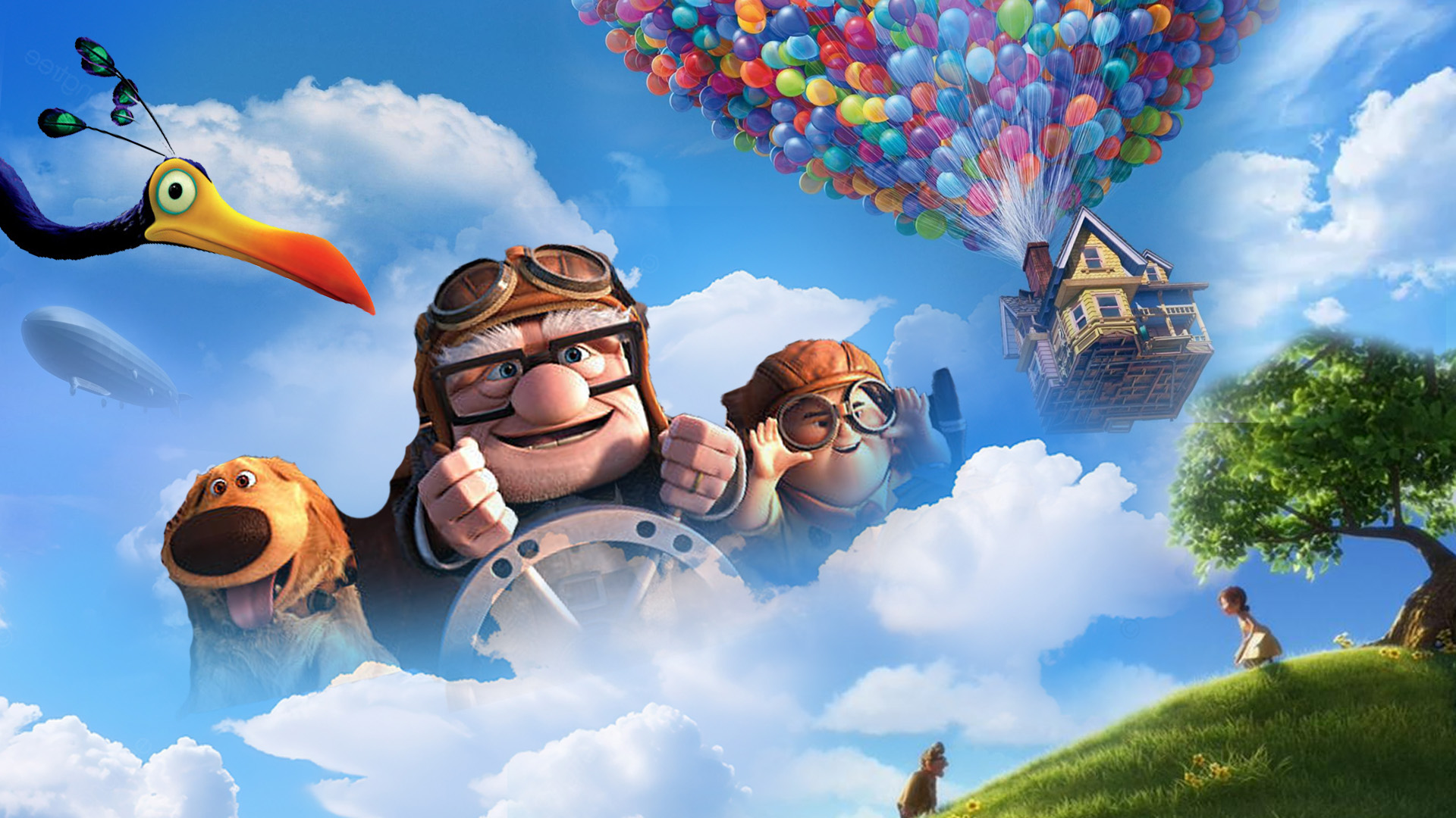 Pixar's UP wallpaper | 15th Anniversary by Thekingblader995 on DeviantArt