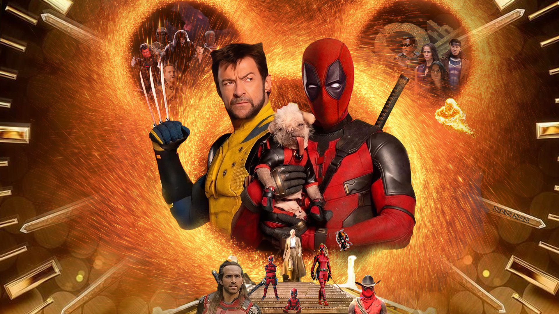 Deadpool and Wolverine Wallpaper