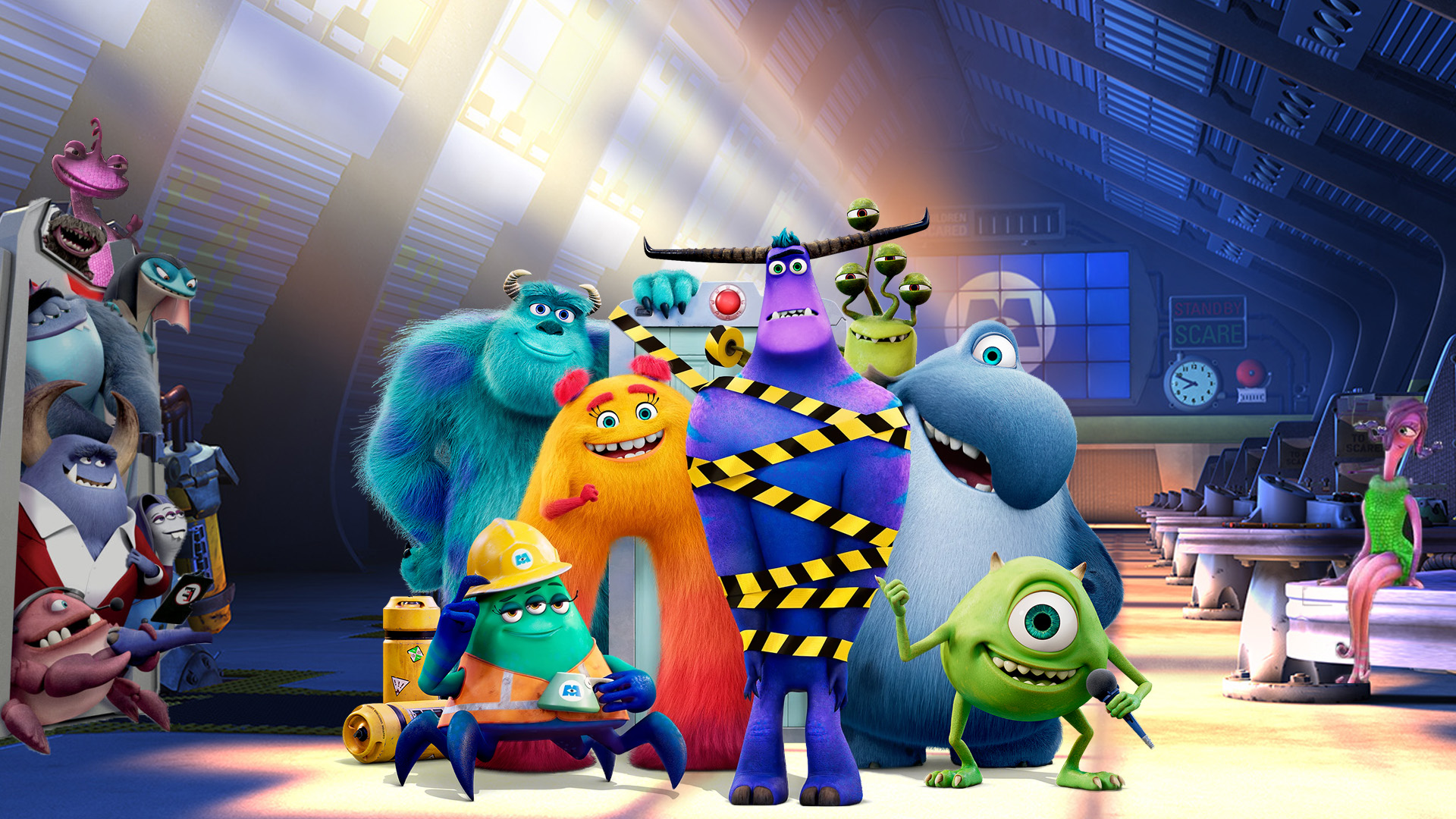 Monsters at Work Wallpaper | Monsters, Inc. by Thekingblader995 on ...