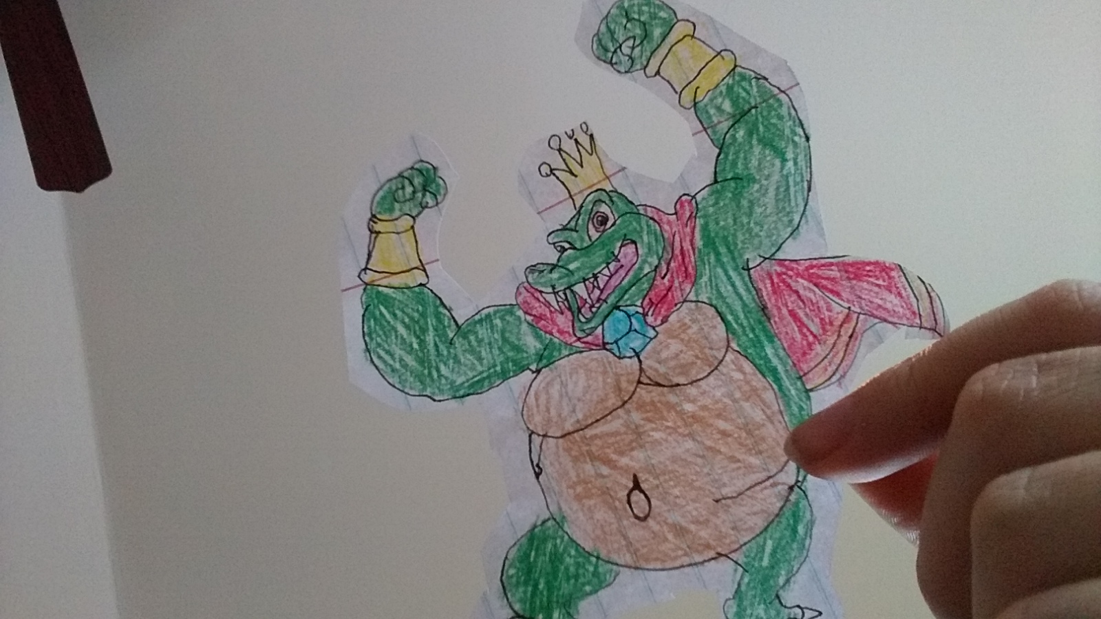 king k rool drawing by TedboiDoArt on DeviantArt