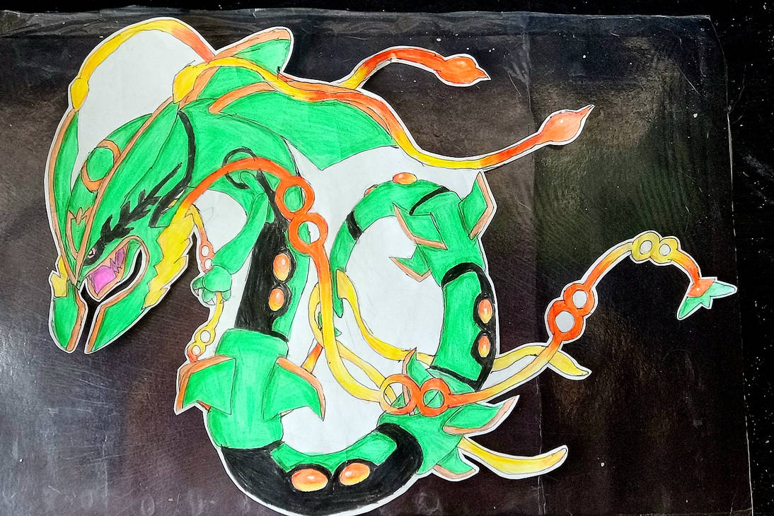 Mega Rayquaza Drawing By TedboiDoArt On DeviantArt mega-rayquaza-drawing-by-tedboidoart-on-deviantart