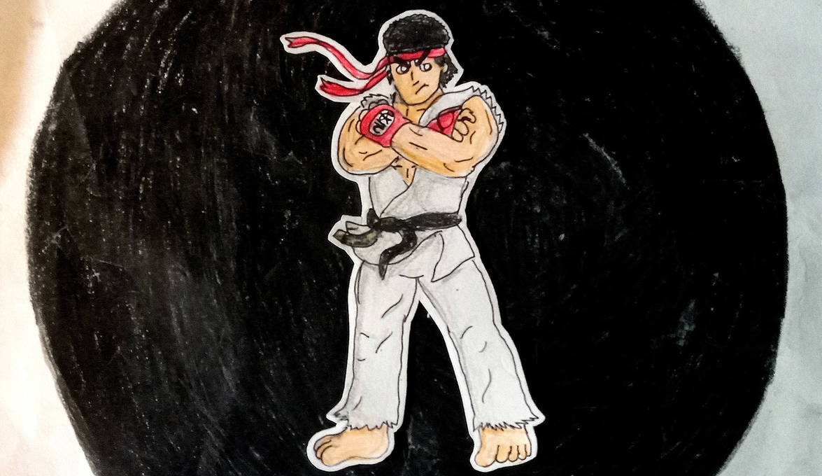 Drawing Practice Ryu Ryu Drawing by TedboiDoArt on DeviantArt