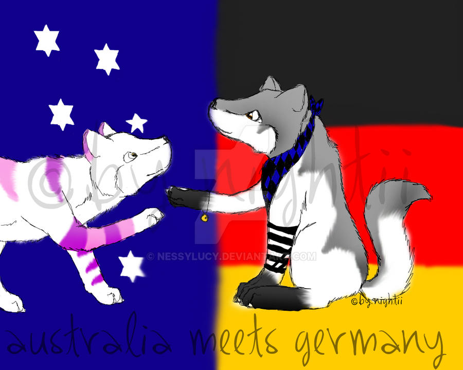 australia meets germany