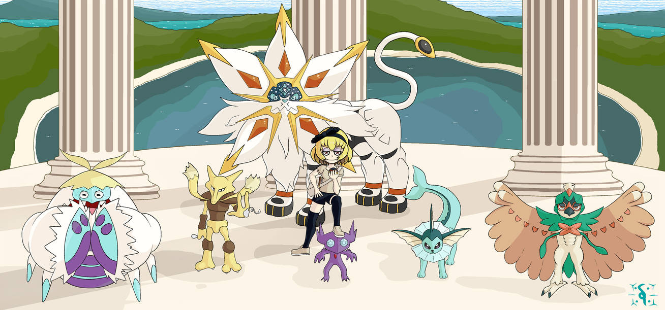 Pokemon Sun Team by Strawberryenema on DeviantArt