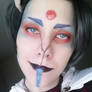 Pokemon - Tentacruel inspired makeup 1