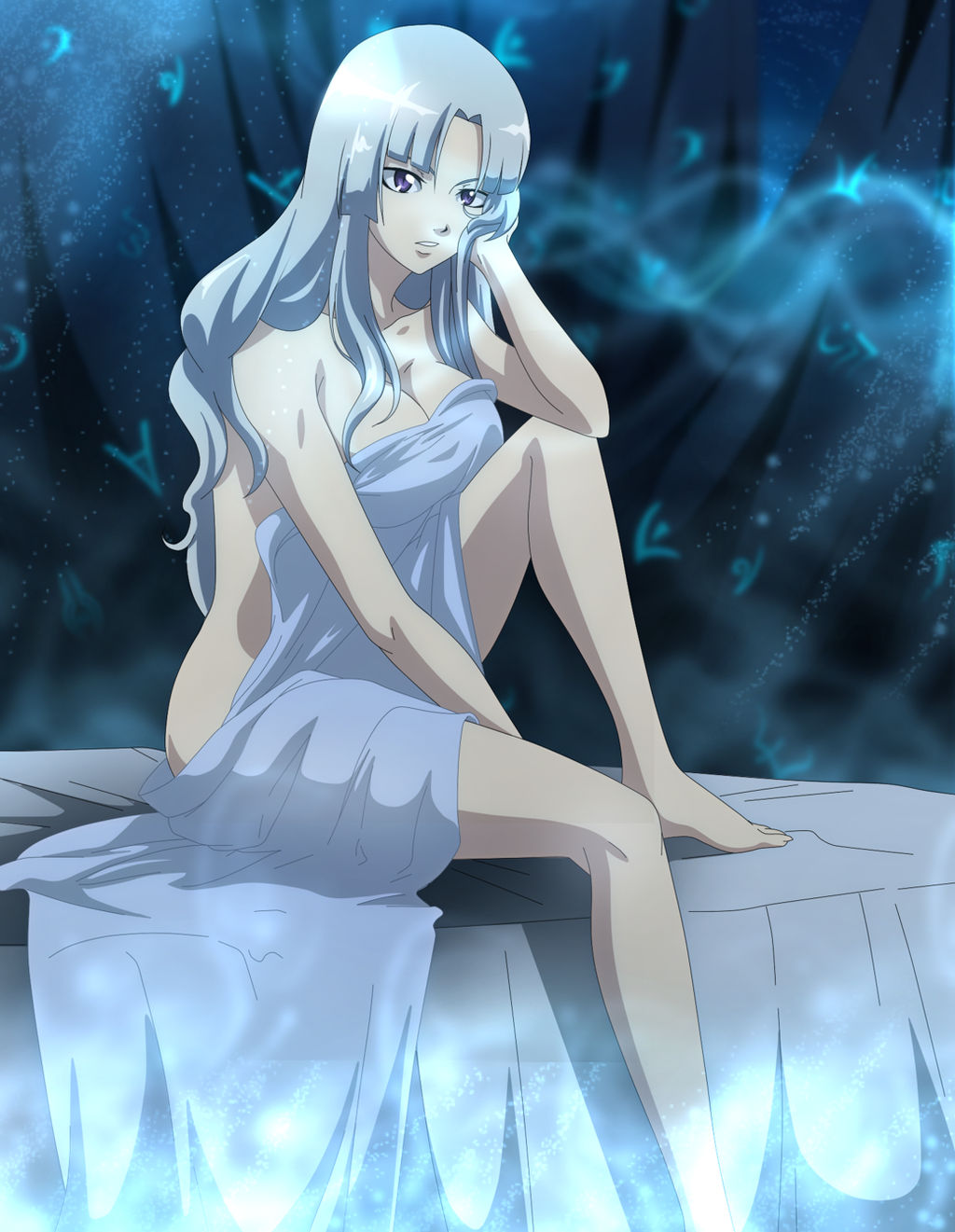 Magic dragon in human form by Akemiii on DeviantArt