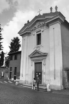 Church on the Appian Way (Via Appia) Rome