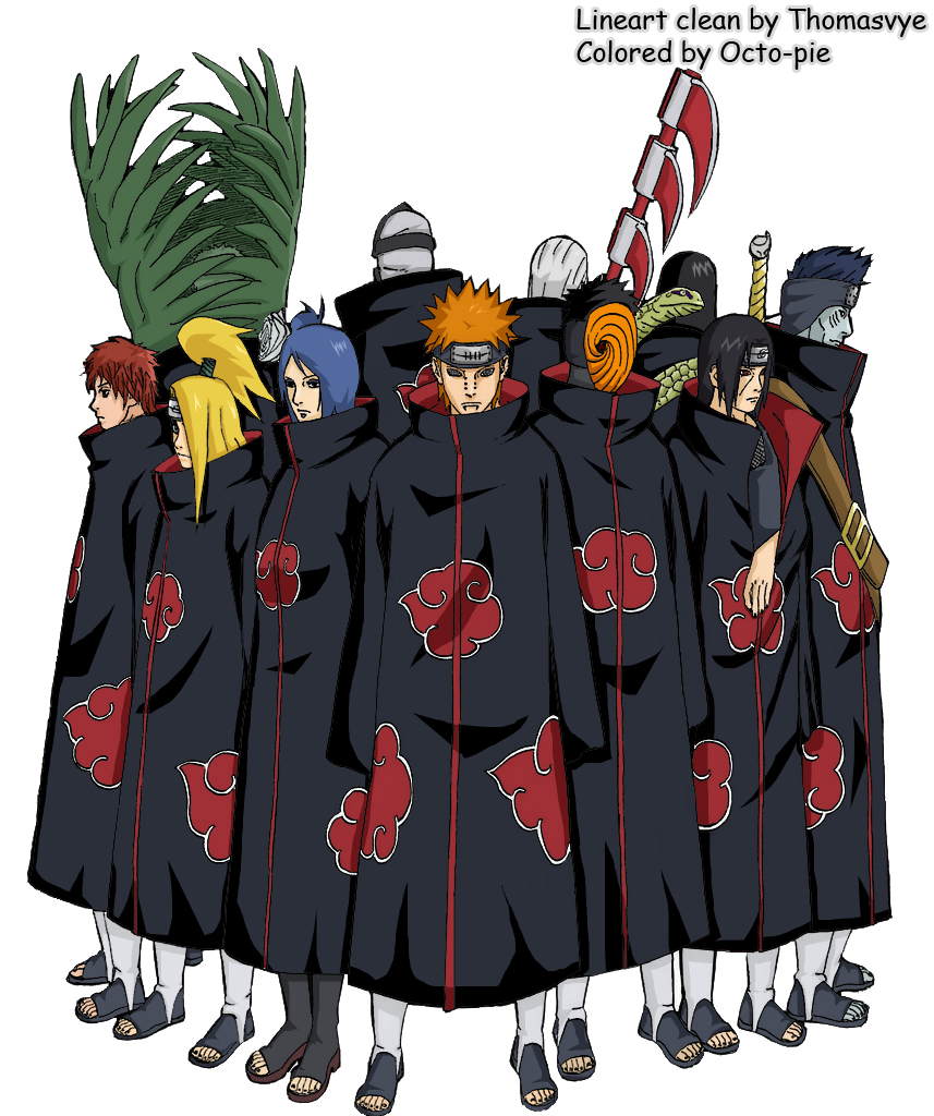 Naruto vol 41 cover - Akatsuki